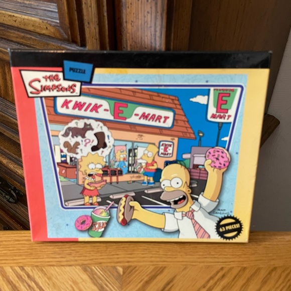 The Simpsons Kwik-E-Mart Puzzle Sealed - Picture 5 of 5